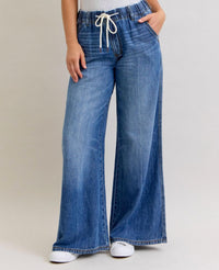 Judy Blue - Palazzo Featherweight Jeans