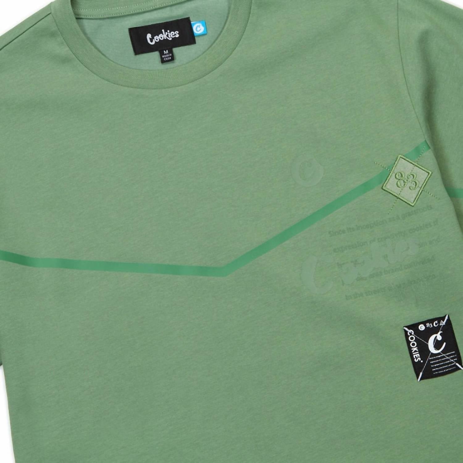 Cookies - Men's Key Largo Dri Fit Jersey Short Sleeve Knit Tee