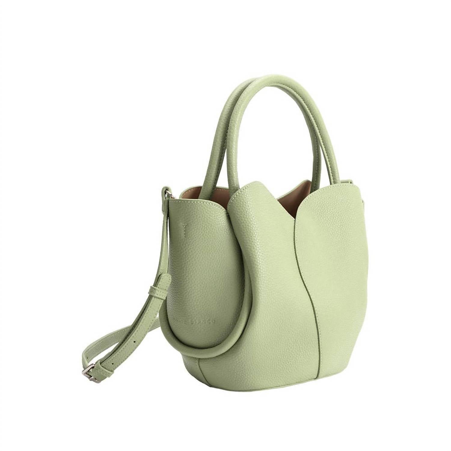 Melie Bianco - Women's Tulip Leather Top Handle Bag