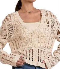 Elan - Shay Button Front Cardigan