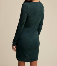 Listicle - Petal Hem Mini Dress