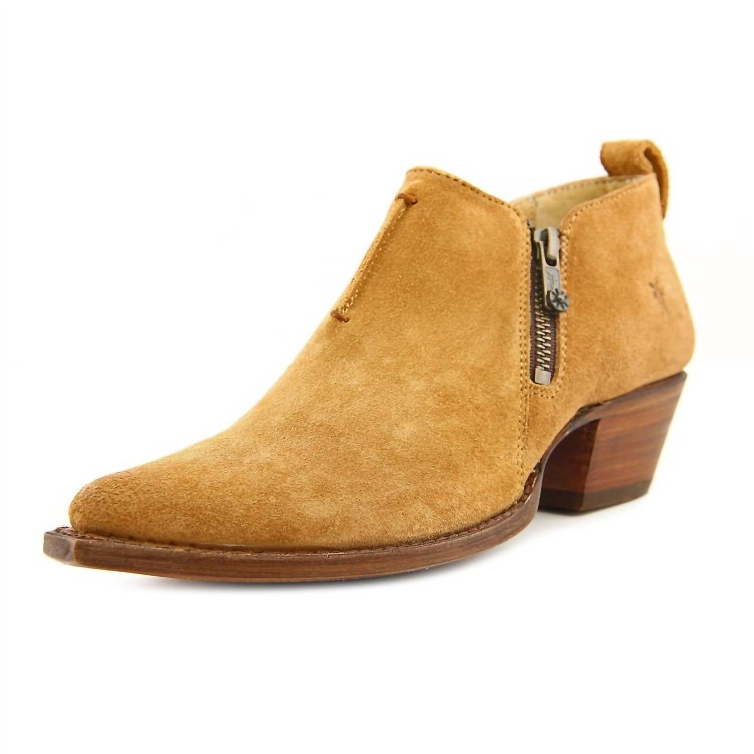 Frye Women's Sacha Moto Shortie Boots in sand - women's shoe