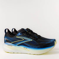 BROOKS Men's Glycerin Gts 22 Running Shoes in black cobalt neo yellow - men's shoe