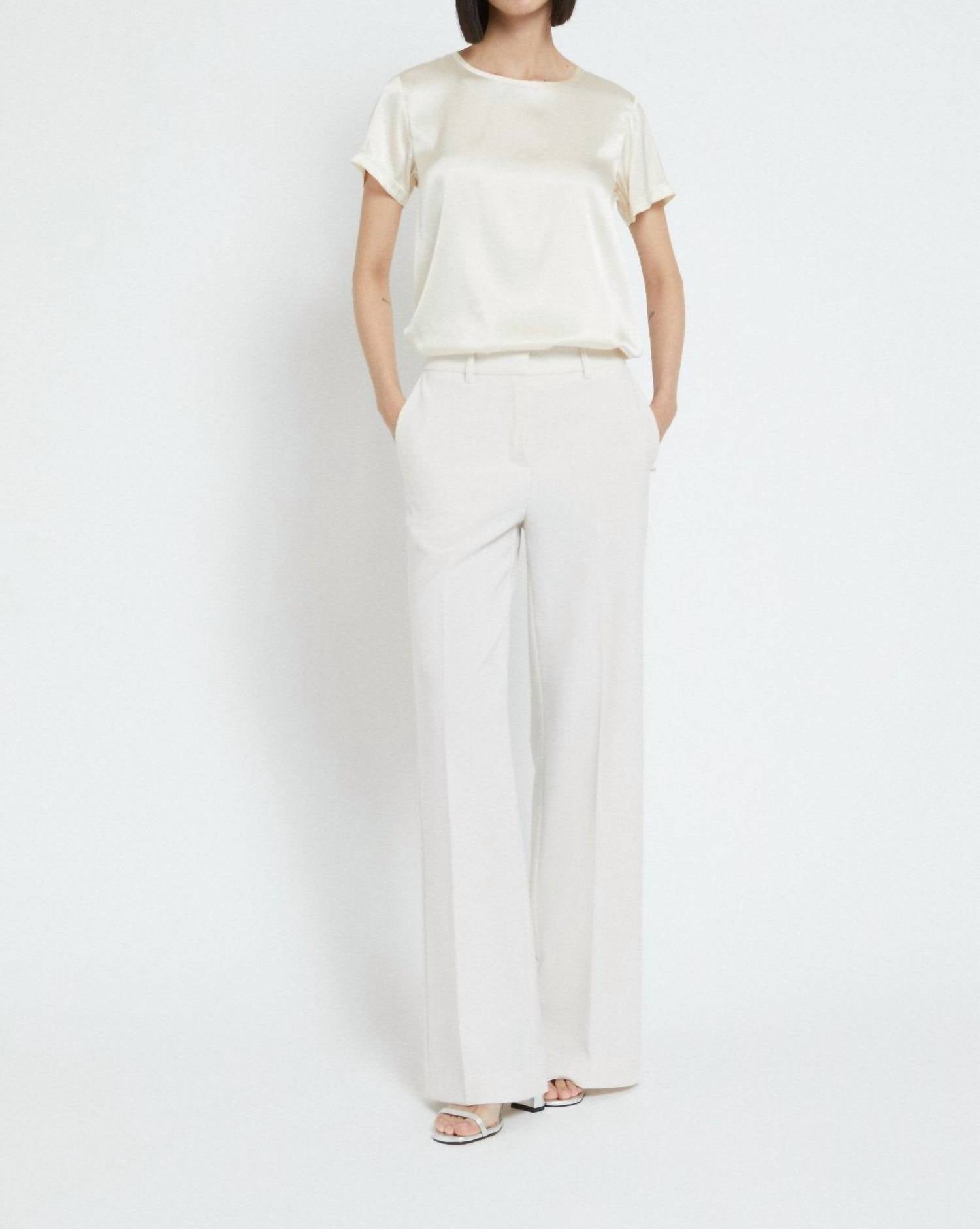 Ottod'Ame - Silk Tee Top