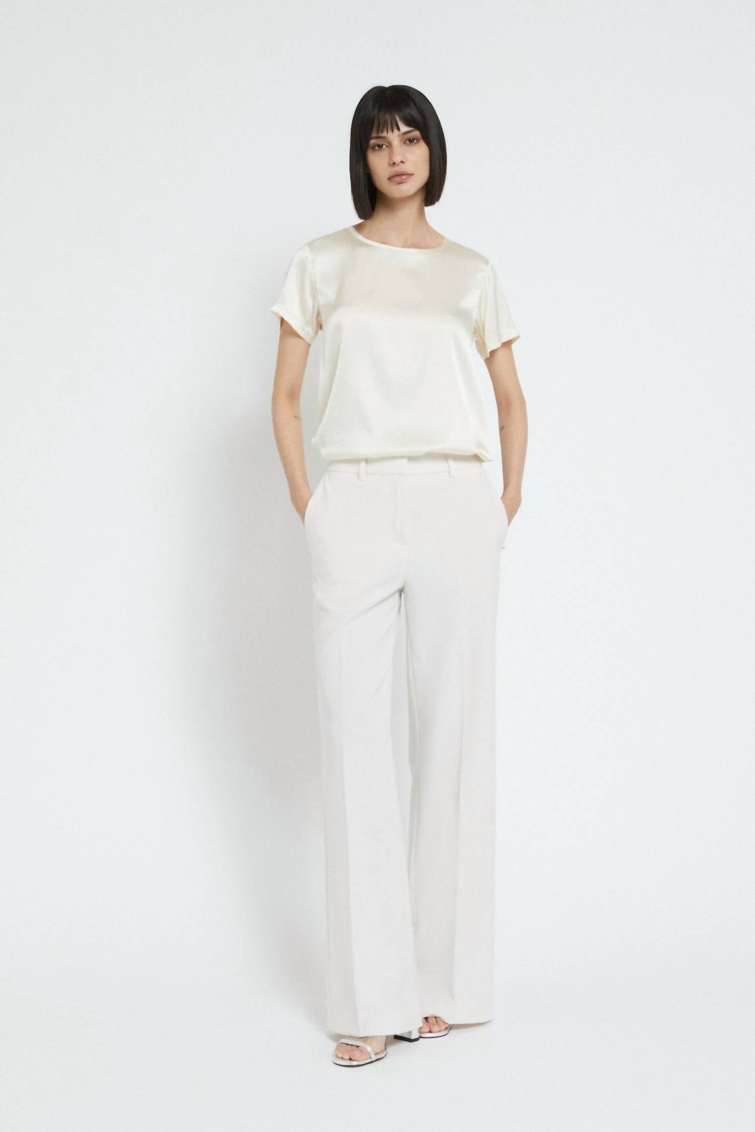 Ottod'Ame - Silk Tee Top