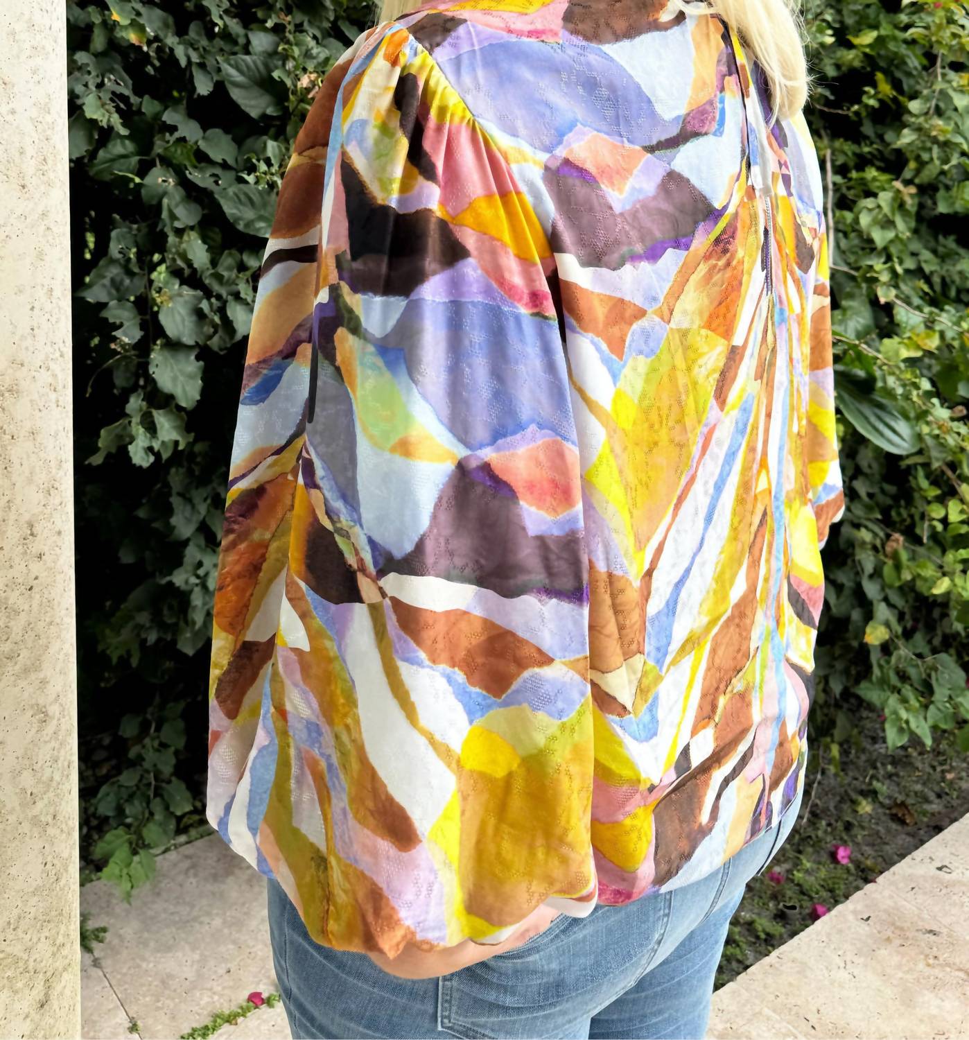 Marie Oliver - Harly 3/4 Sleeve Crew Neck Top - Plus