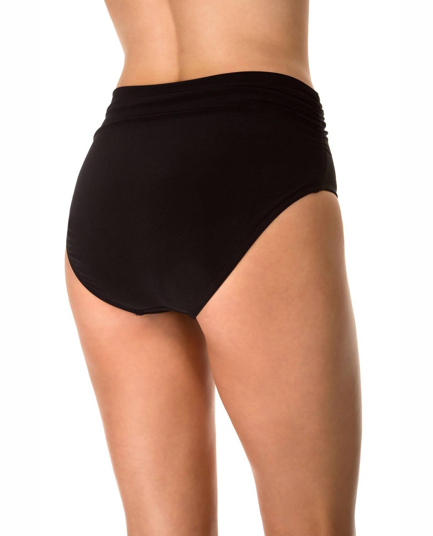 Magicsuit - Shirred Jersey Brief Swim Bottom Bikini