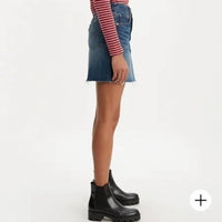 Levi'S - High Rise Deconstructed Button Fly Skirt