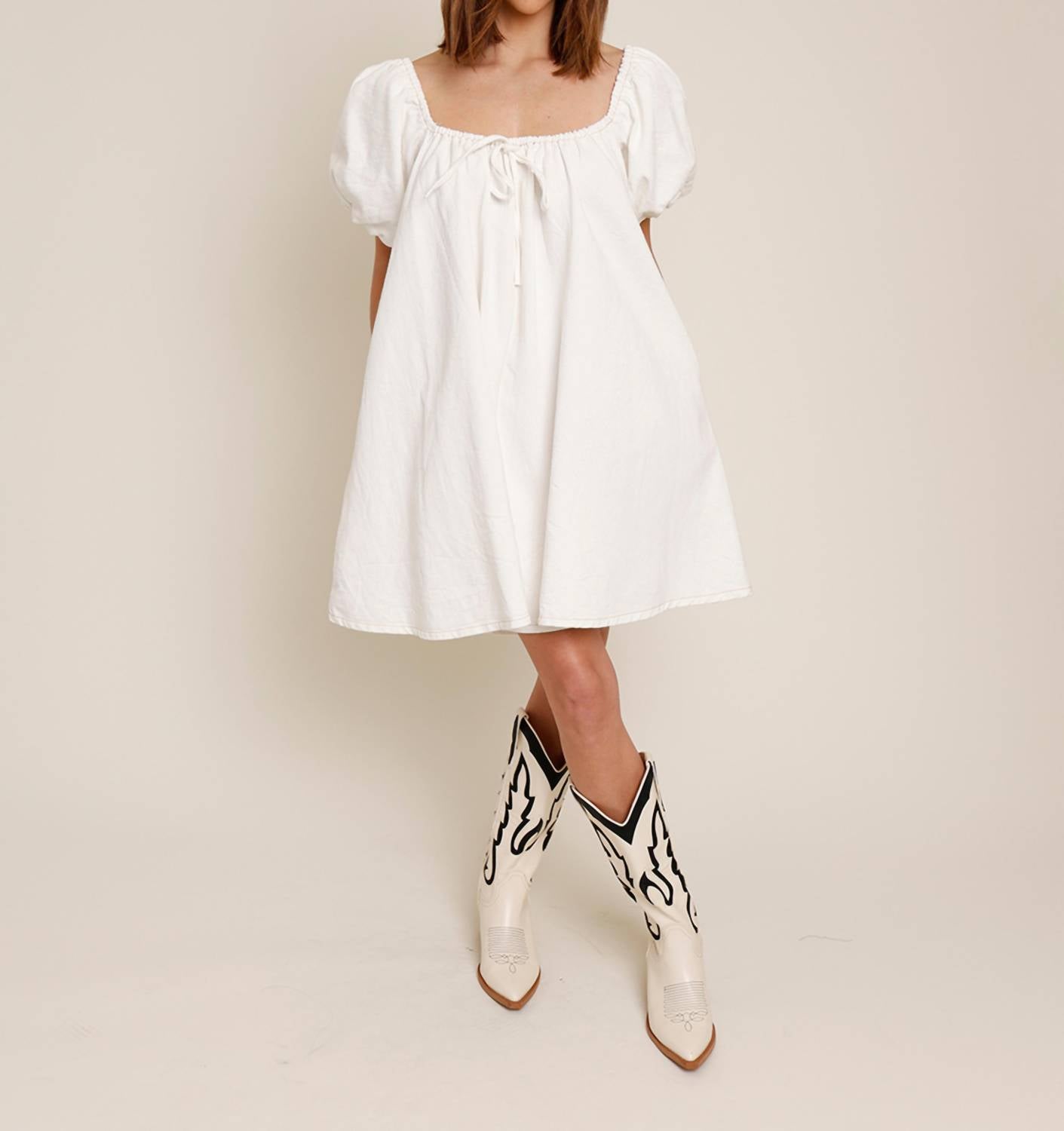 Sofie The Label - Sweet Pea Puff Sleeve Dress