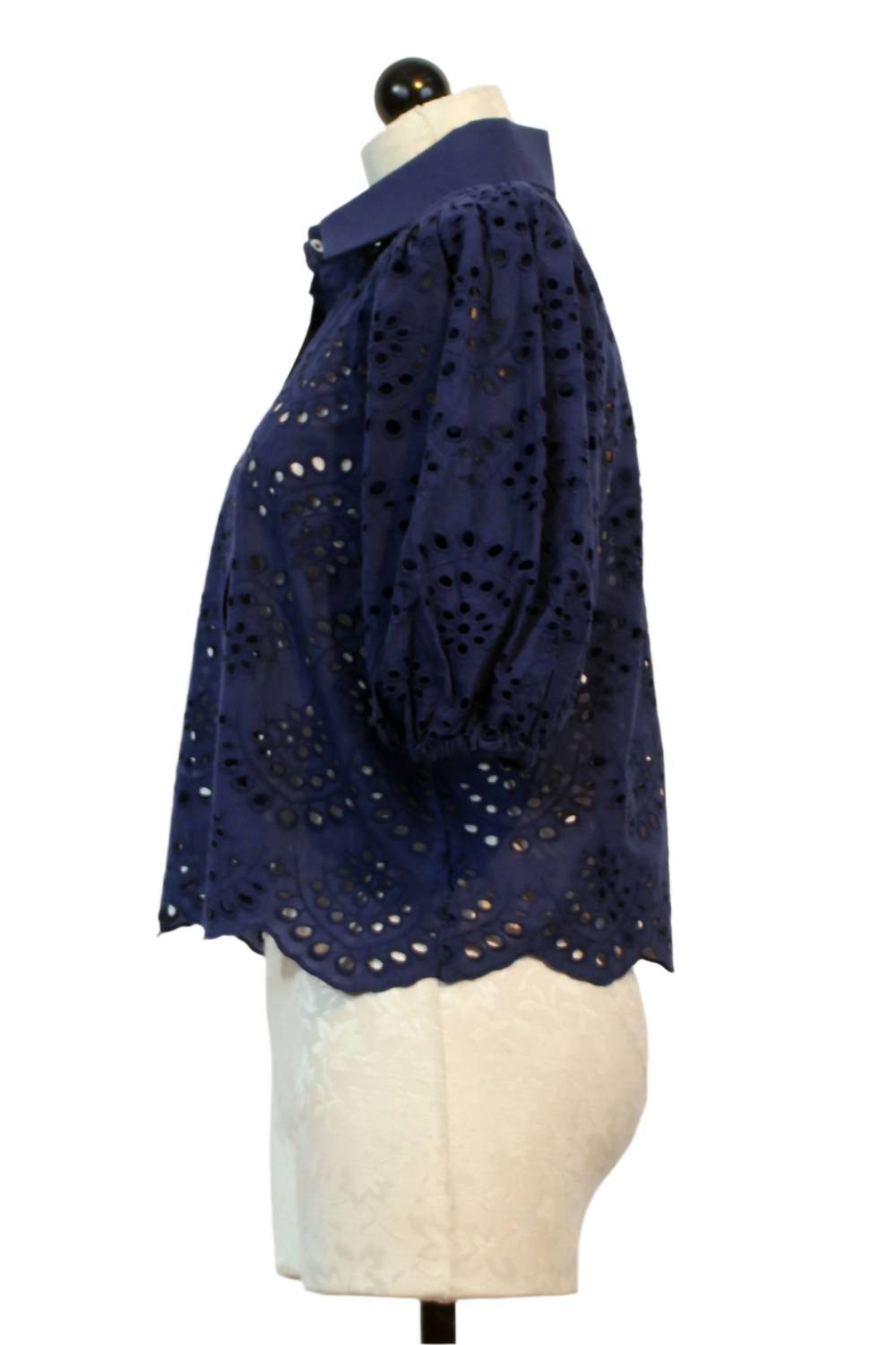 Gretchen Scott - Women's Babs Eyelet Top