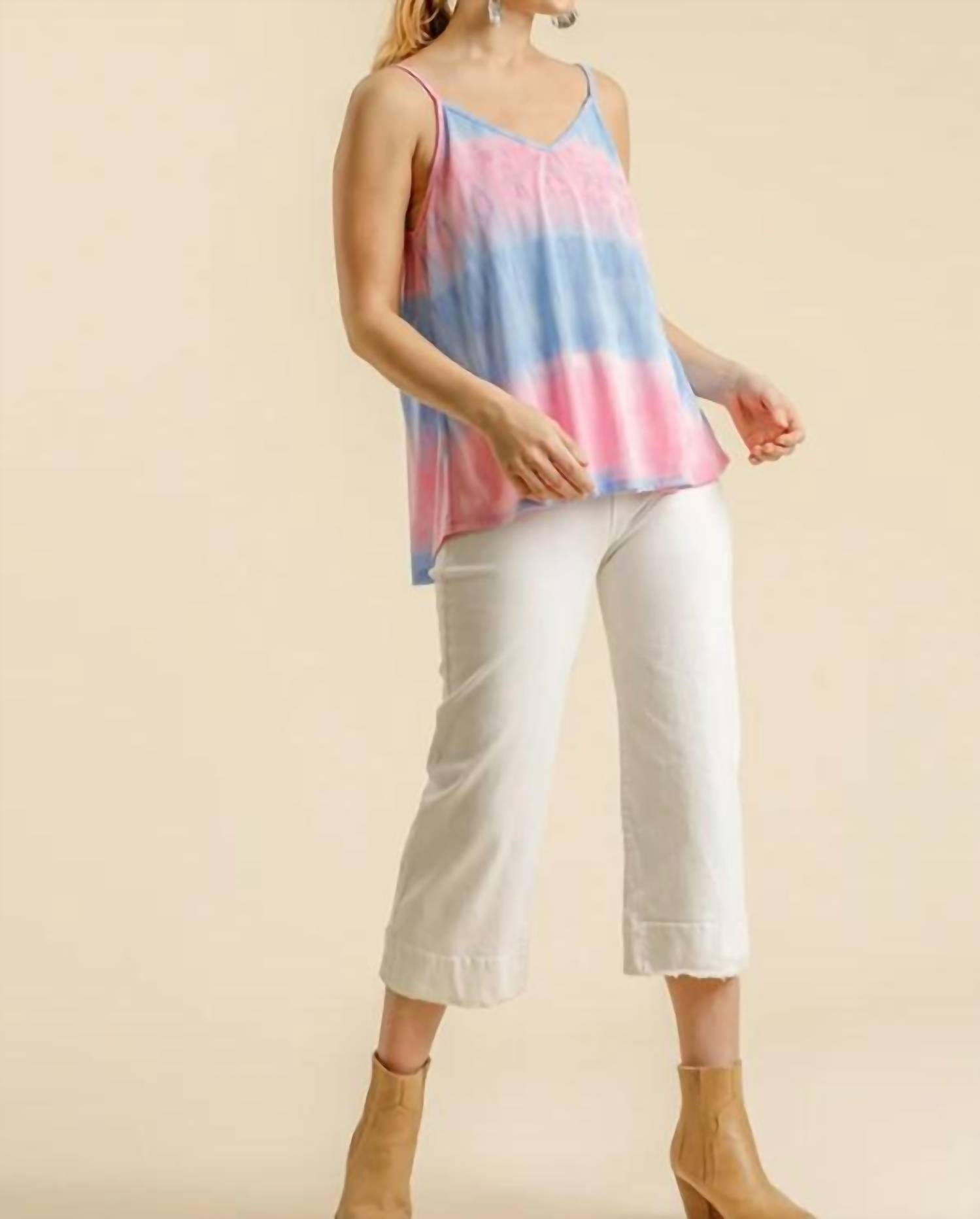 Umgee - Tie Dye Tank Top
