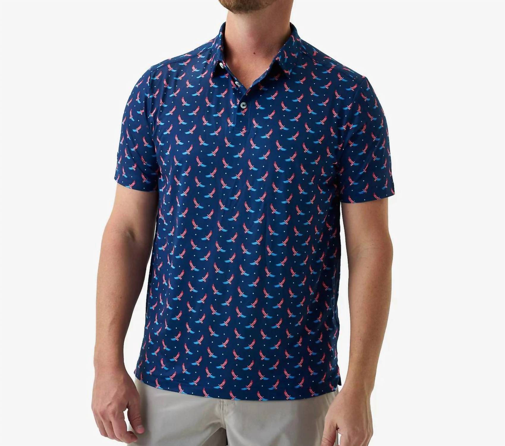 Burlebo - Usa Eagle Performance Polo