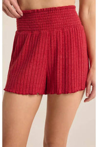 Z Supply - Dawn Smocked Rib Short