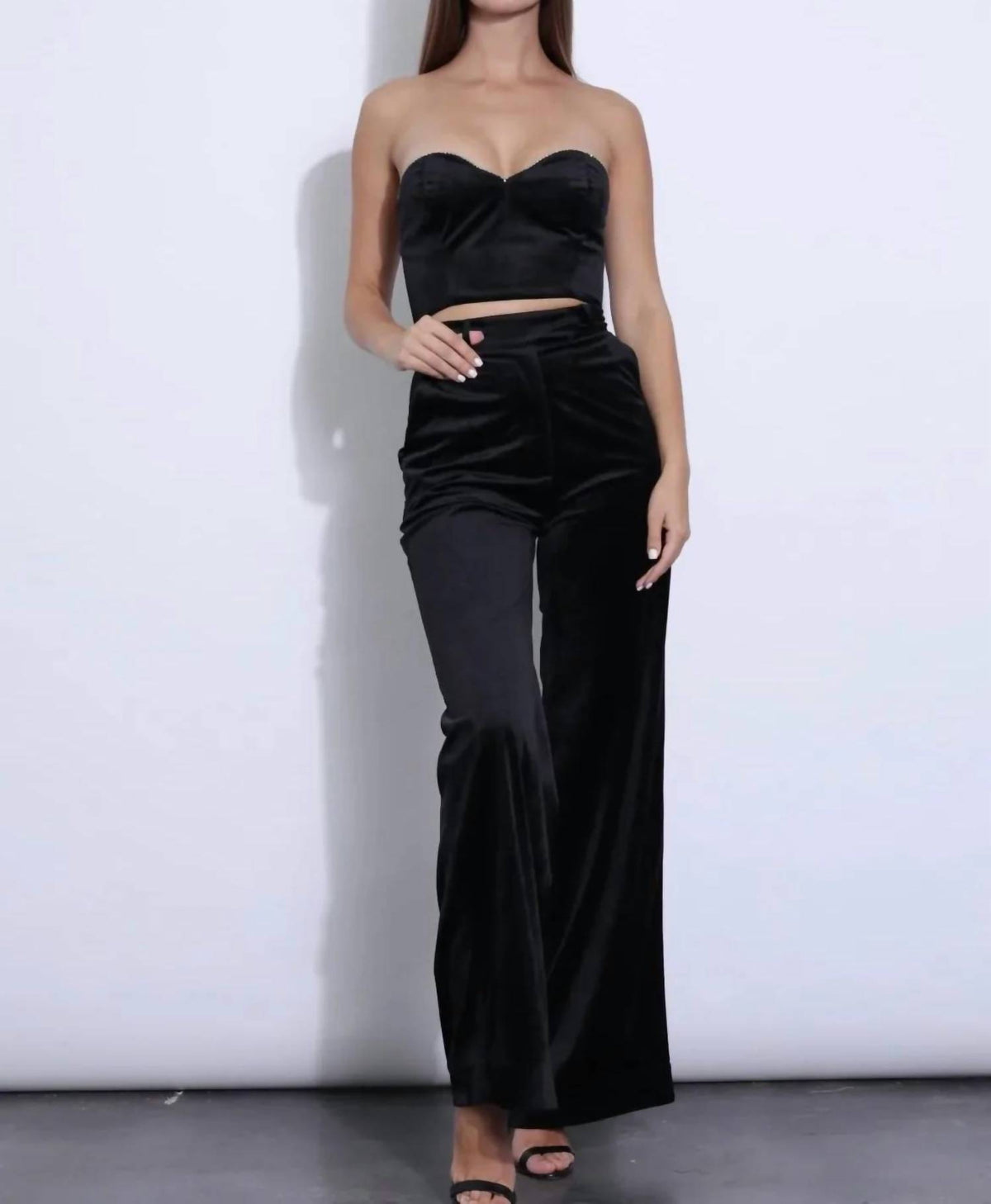 Karina Grimaldi - IVY VELVET TOP