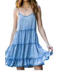 En Creme - Cami Denim Dress