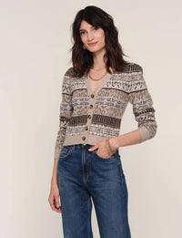 Heartloom - Ruta Button Front Crop Cardigan