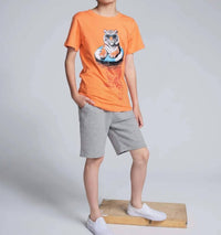 Appaman - Boy's Painted Heather Preston Shorts