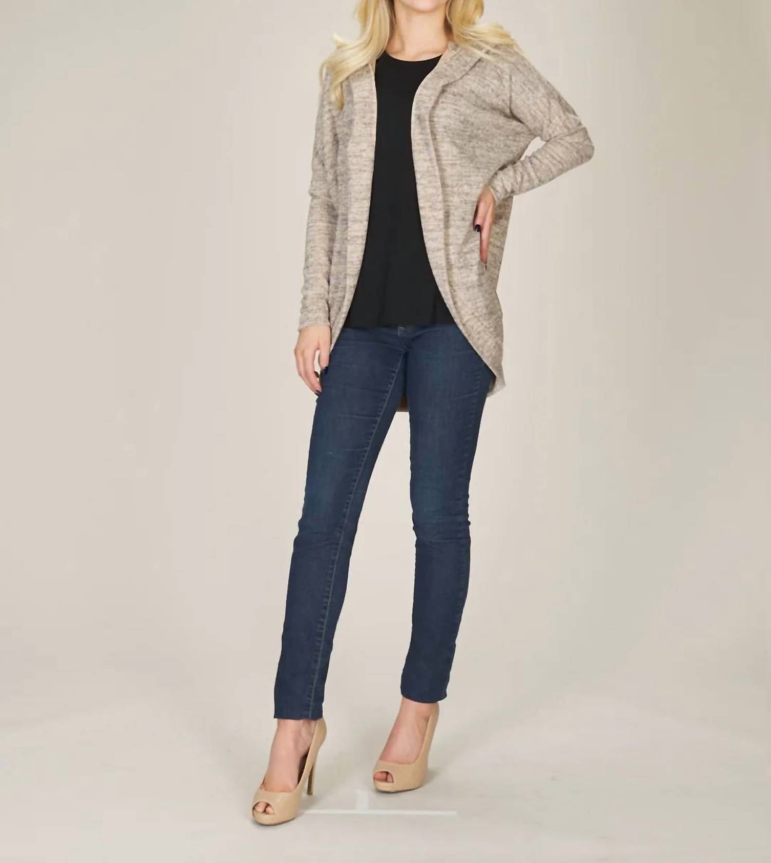 Papillon - Cacoon Sweater Cardigan With Hood
