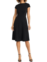 Maggy London - Short Sleeve A-line Dress