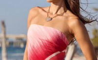 Adriana Pappas - Chained Pave Heart Necklace