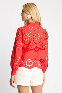 Caballero - Emmie Eyelet Lace Top
