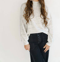 Project Social T - Another Day Mock Neck Pullover Top