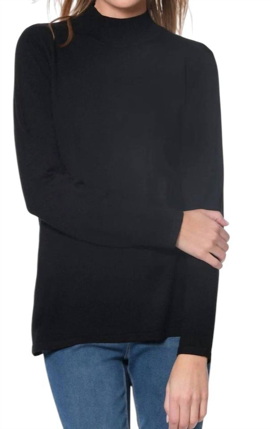 Multiples - Mock Neck Sweater