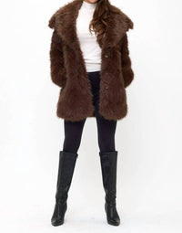 Coalition La - Luxe Cloud Oversized Faux Fur Coat