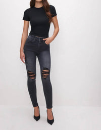 Good American - Super Stretch Baby Tee Top