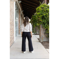 Julia Rose - Morgan Casual Loose Fit Luxe Wide Leg Pants