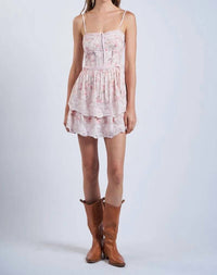 Sky To Moon - Floral Fit & Flare Mini Dress
