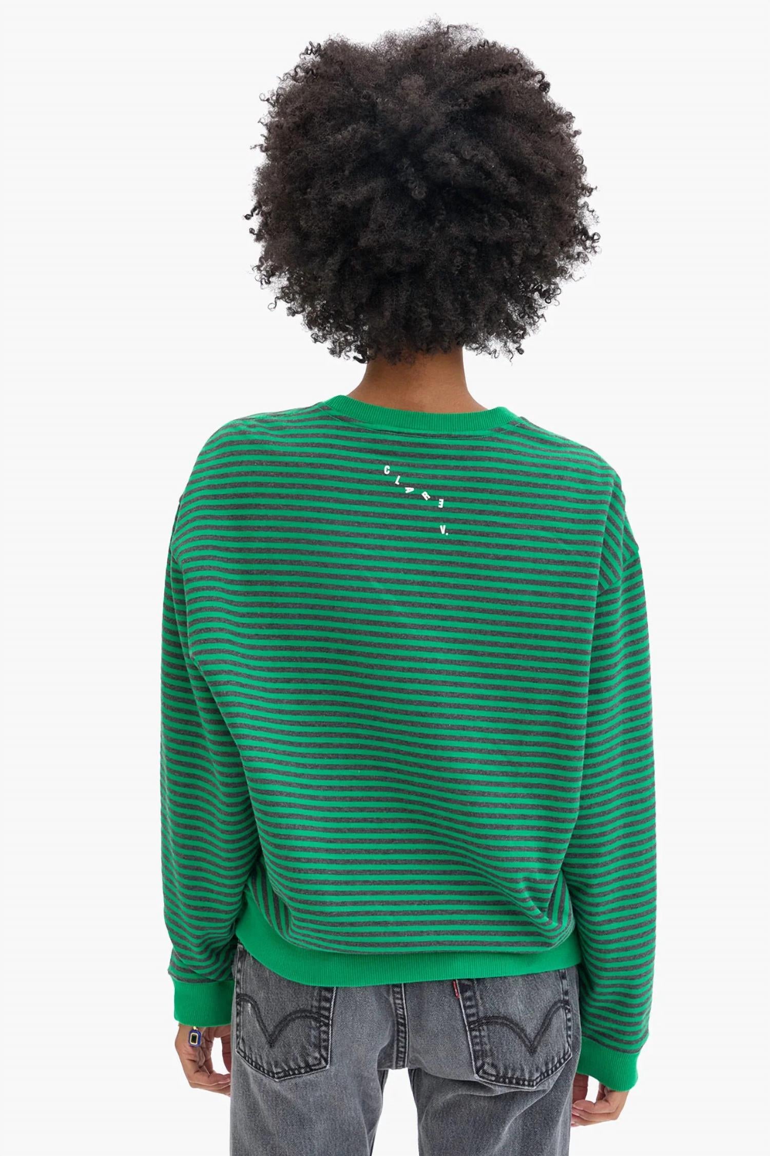 Clare V. - Crew Oversized Sweatshirt