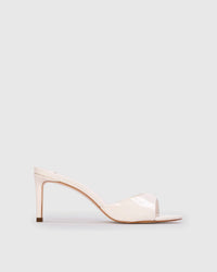 Black Suede Studio - Women's Freddie Coconut Heels