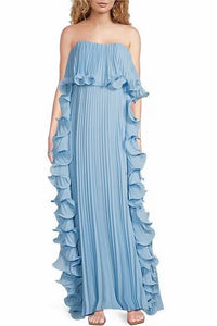 Badgley Mischka - Women's Concealed Zip Hook Shift Gown Silhouette Dress