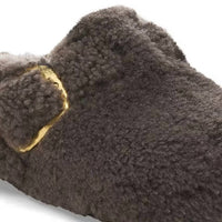 Birkenstock - Women's Boston Big Buckle Shearling Sandals Narrow