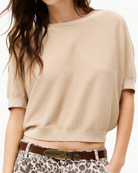 Ba&Sh - Basem Short Sleeve V-neck Sweater