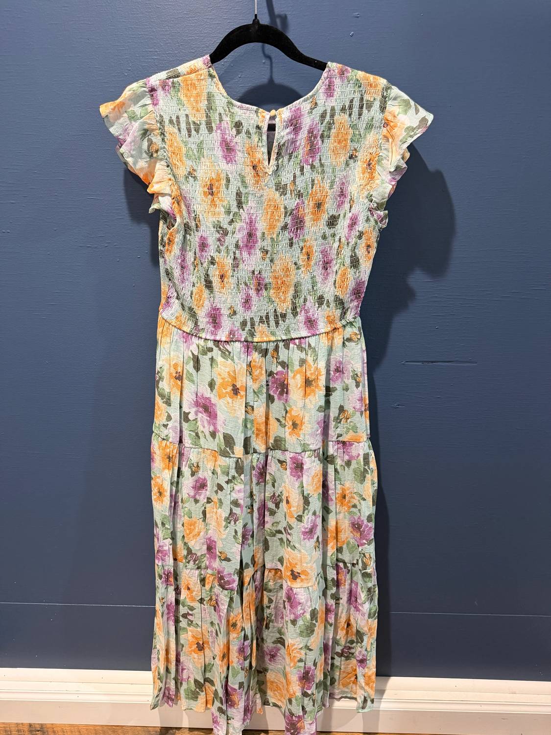 Blu Pepper - Women's Smocked Midi Dress