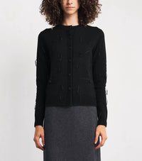 Lafayette 148 - Ribbon Hand Embellished Cardigan