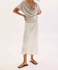 Free People - Waterfall Cowl-neck Top