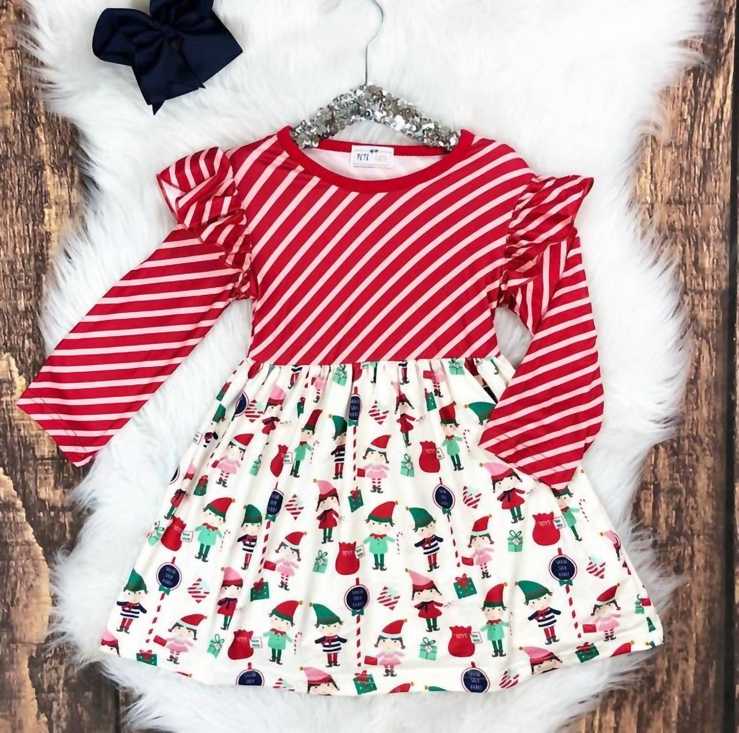 Pete + Lucy - Girls Elf Dress