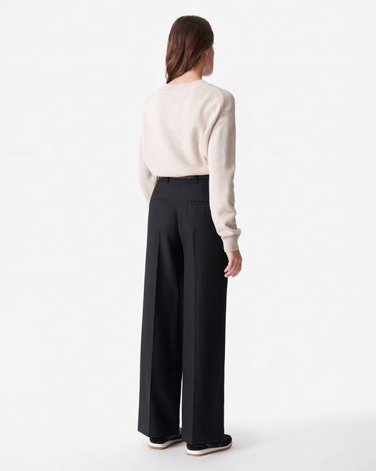 Vanessabruno - Dulce High Waist Straight Leg Pants