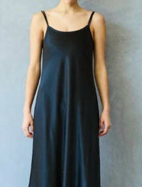 Brazeau Tricot - Classic Organza Petal Slip Midi Dress