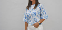 Avara - Floral Puff Sleeve Top
