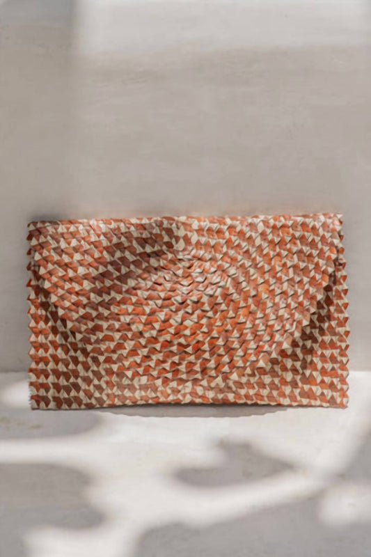 Village Thrive - Women's Rattan Clutch