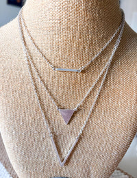 Southern Seoul - Women's Layered Arrow Necklace