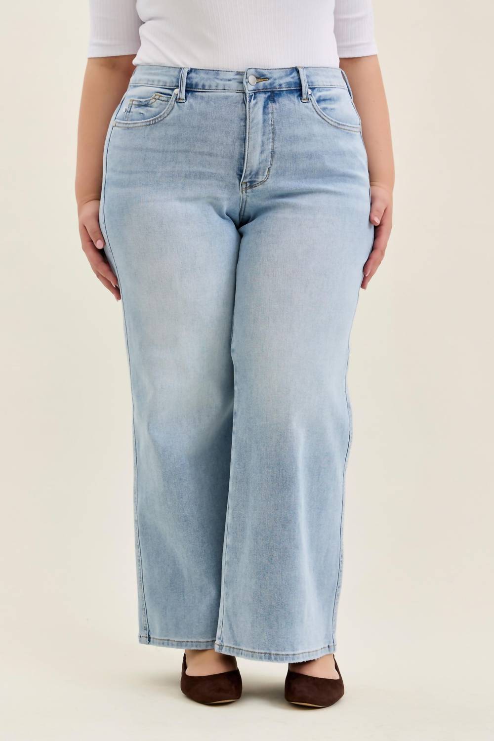 Judy Blue - Tummy Control Retro With Curvy Coin Pocket Jeans - Petite