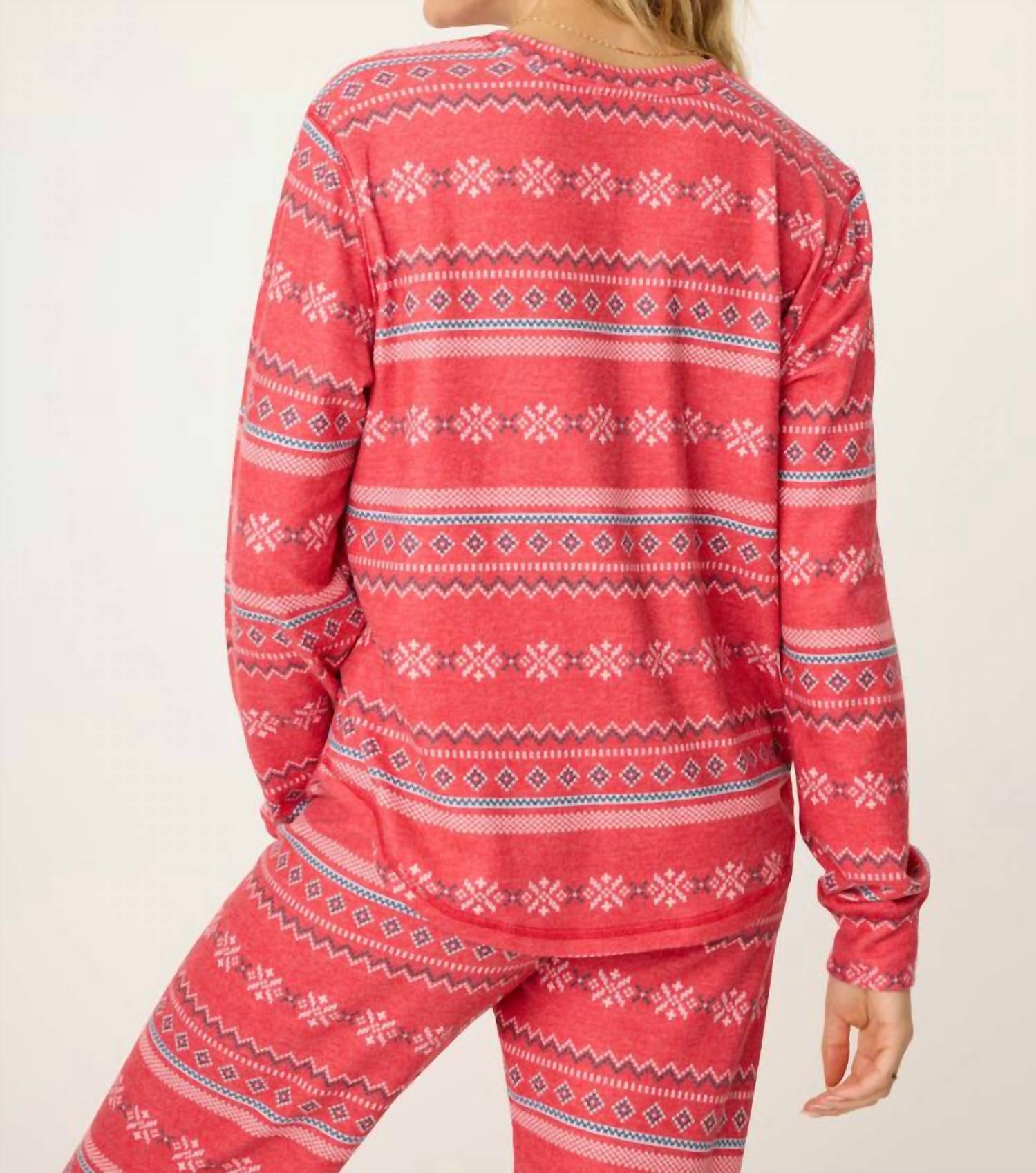 Pj Salvage - Snowflake Kisses Pajama Set