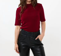 Esqualo - Top Wrinkled Waist