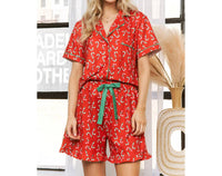 Sweet Generis - Candy Cane Christmas Pajama Set
