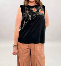 Xcvi - Artisan Embroidered Tank Top